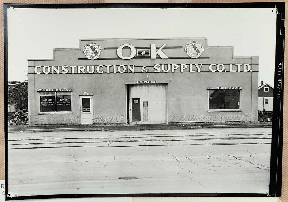 An old storefront.